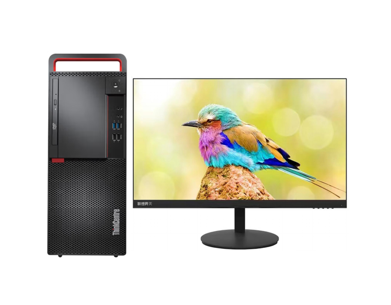 联想/LENOVO 开天M630z-D030+开天MT524 G1e 兆芯 KX-U6780A/23.8/集成显卡/共享内存/512GB/无/无/8GB/台式计算机